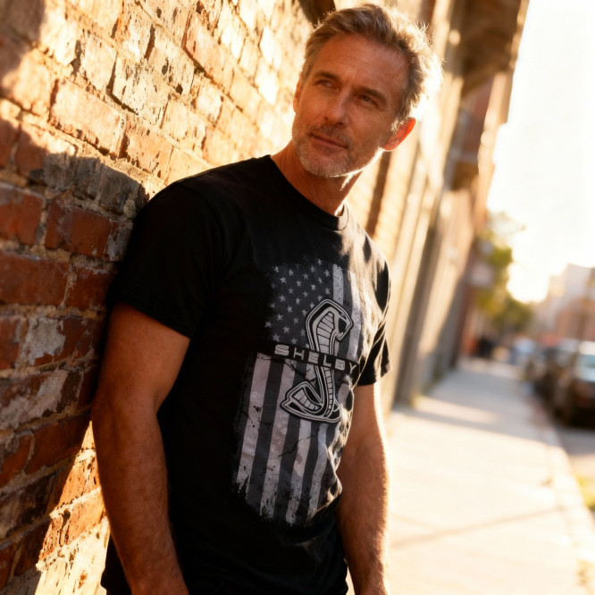 Nascarjacken Shop - US-Car Bekleidung - Shelby Shirt